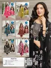 Parthi By Kaya Rayon Printed Kurti With Bottom Dupatta Online Wholesale